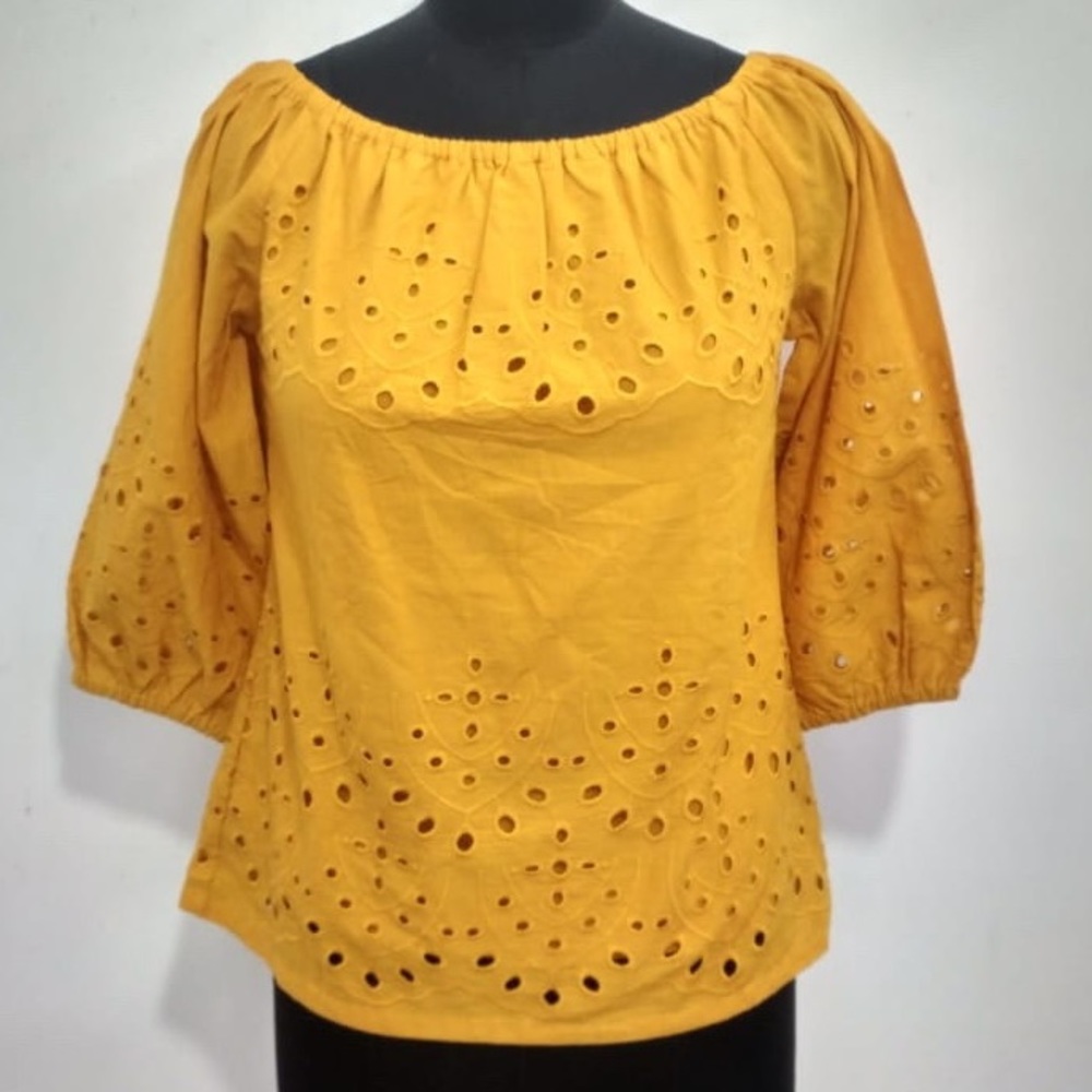 Off shoulder top in cotton